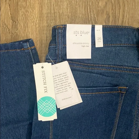 STS Blue Ellie Ankle Skinny High Rise Jeans Size 26 - Picture 4 of 5